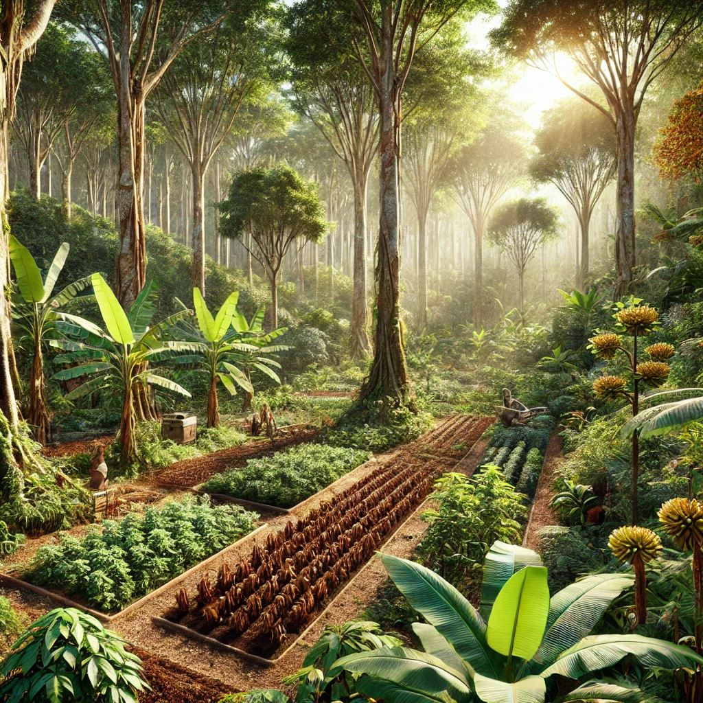 A través de prácticas que mejoran la salud del suelo y fomentan la biodiversidad, se busca restaurar ecosistemas agrícolas.